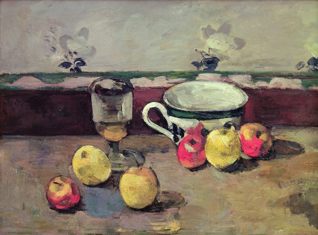 Csendélet, 1875-77 alkotó: Paul Cézanne