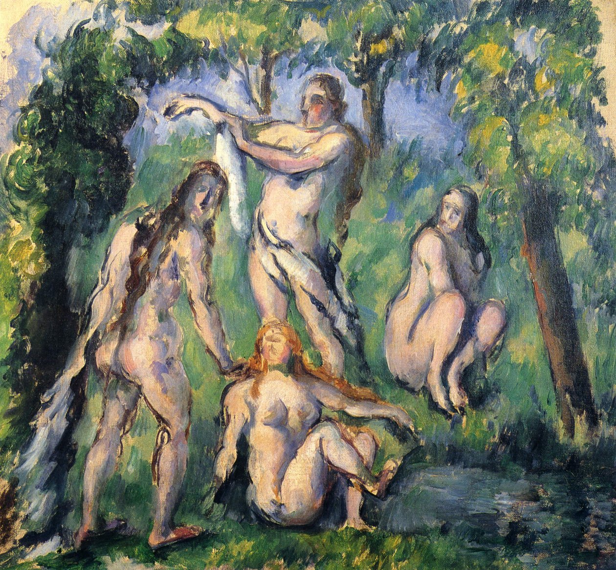 Fürdés alkotó: Paul Cézanne