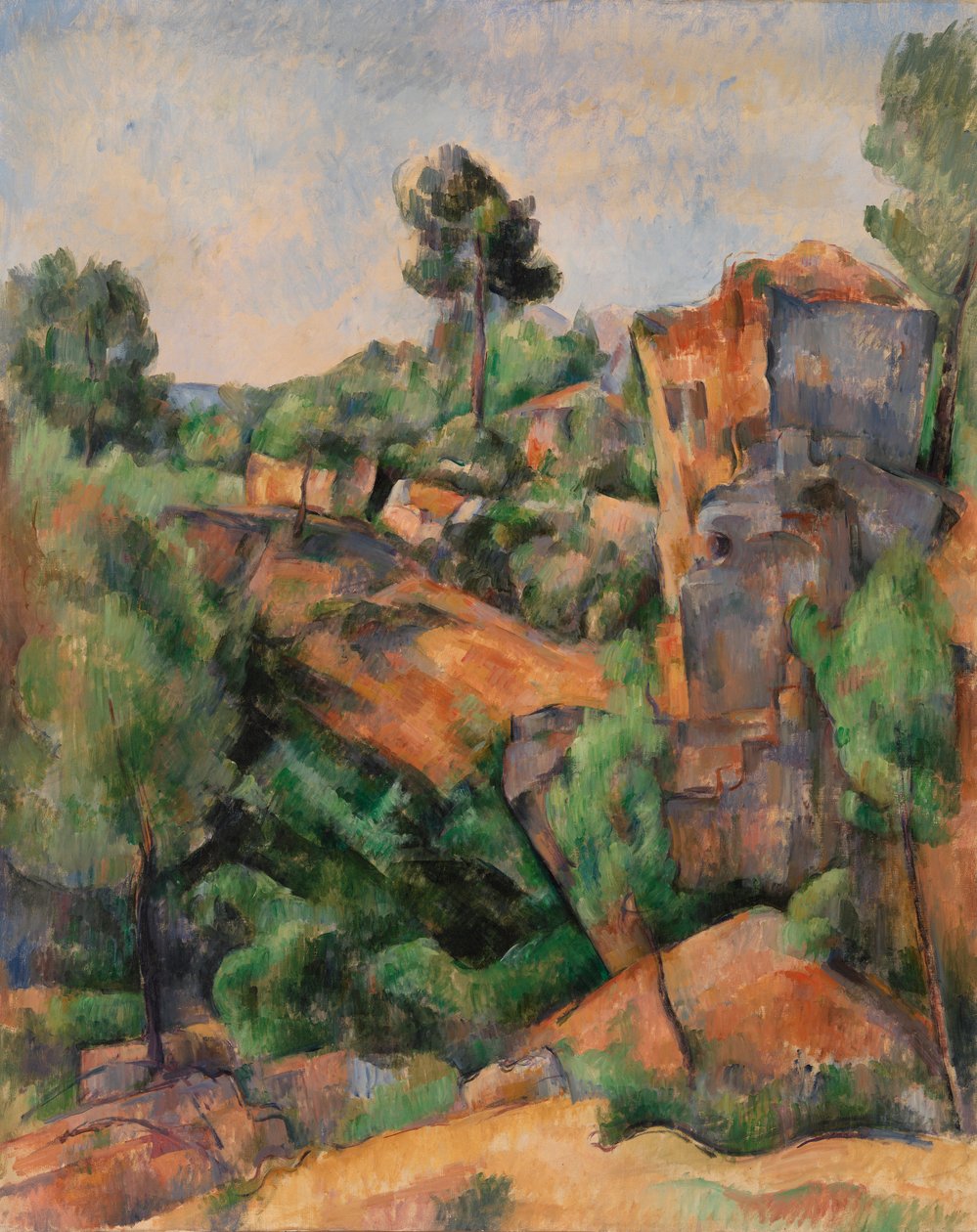 Bibémus kőbánya (Bibémus Quarry) alkotó: Paul Cézanne