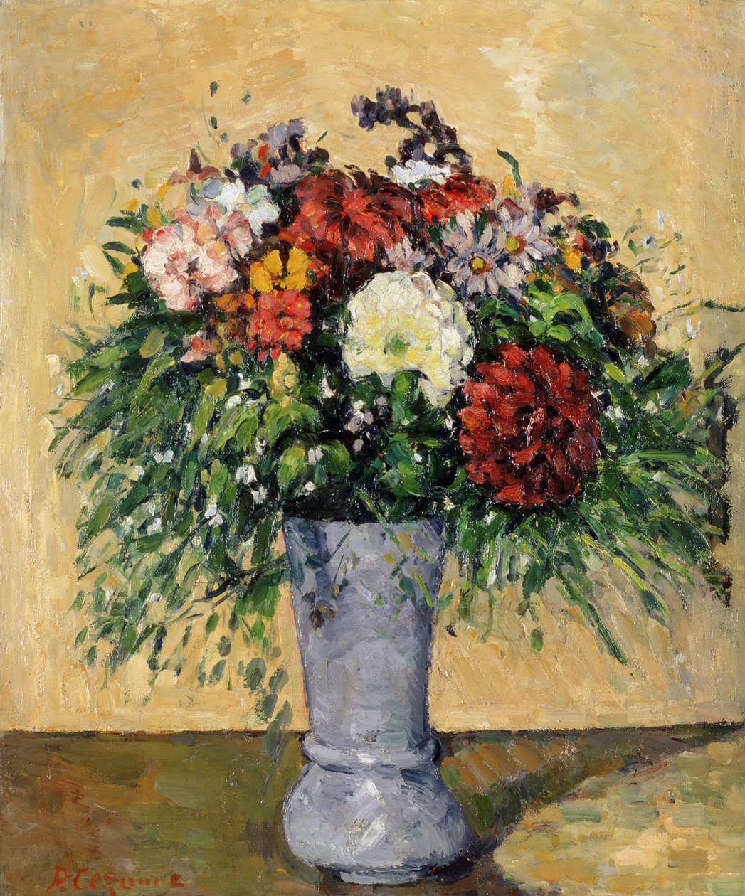 Virágcsokor vázában, 1877 körül alkotó: Paul Cézanne