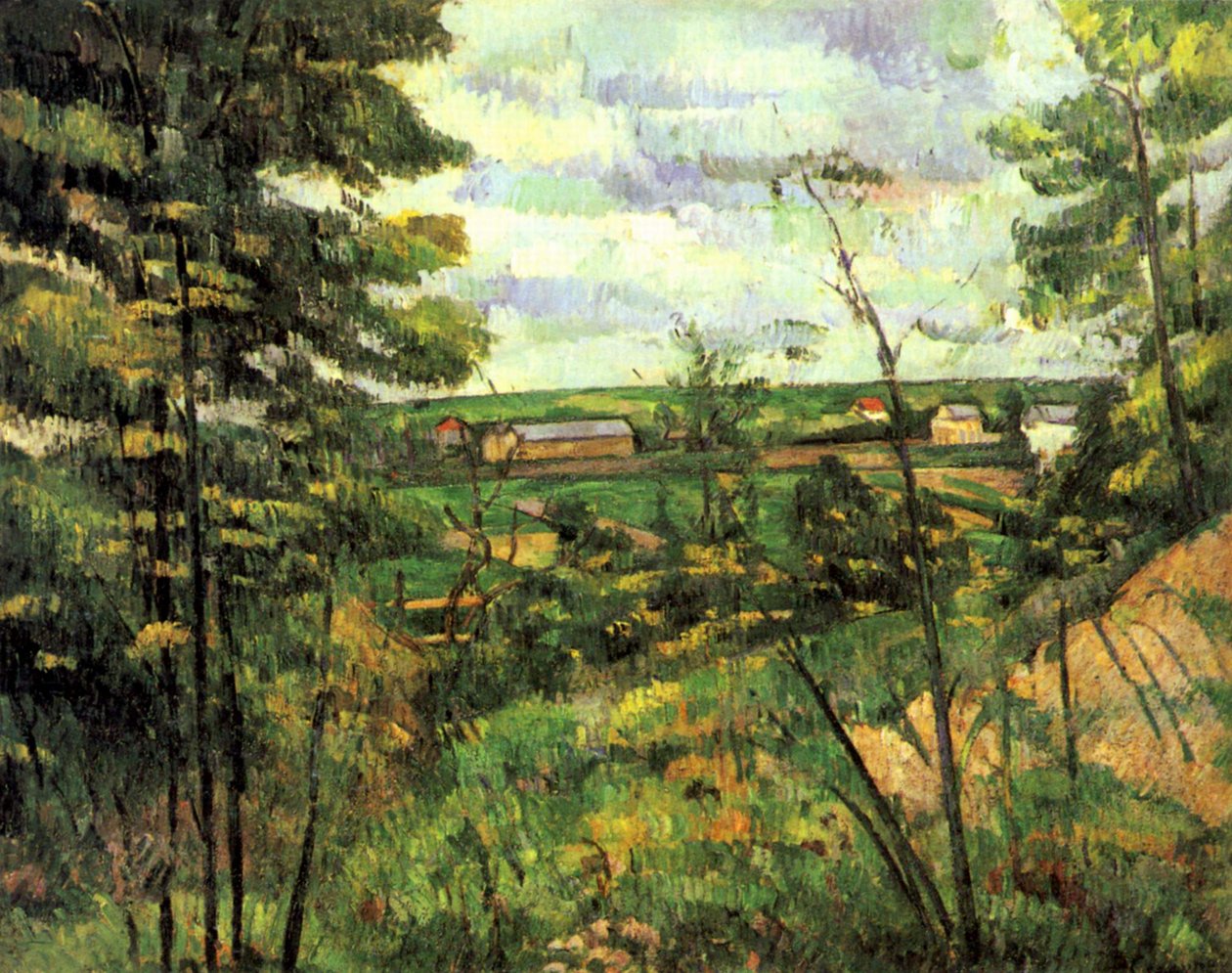 Az Oise völgye alkotó: Paul Cézanne
