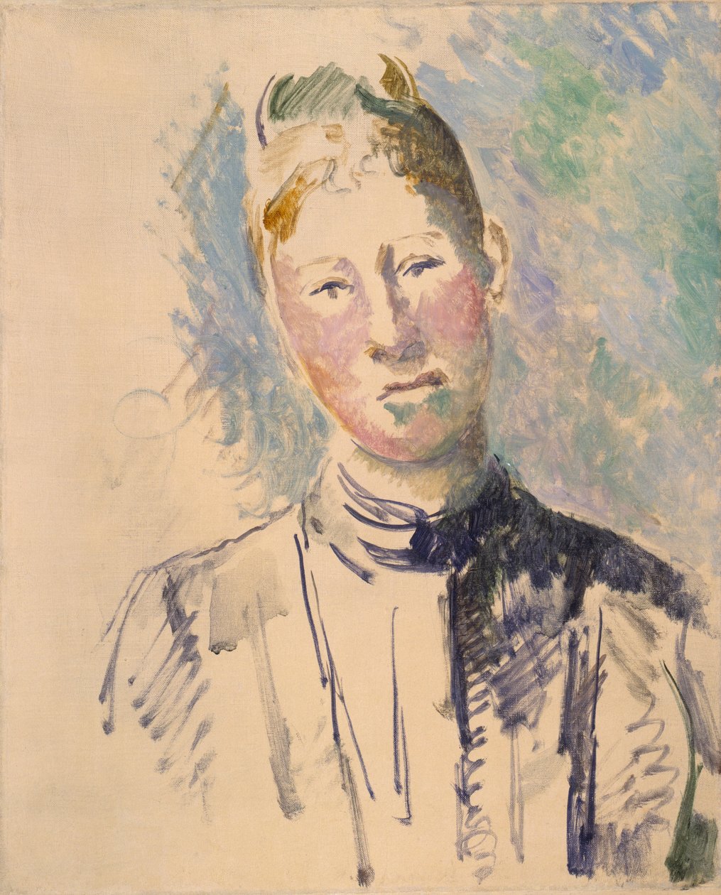 Madame Cézanne alkotó: Paul Cézanne