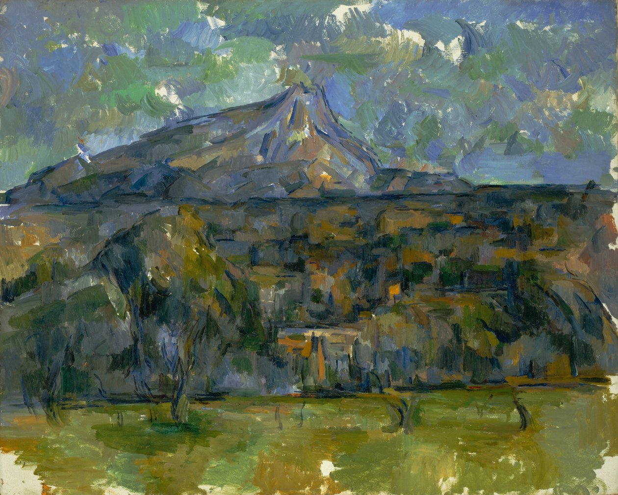 Mont Sainte-Victoire alkotó: Paul Cézanne