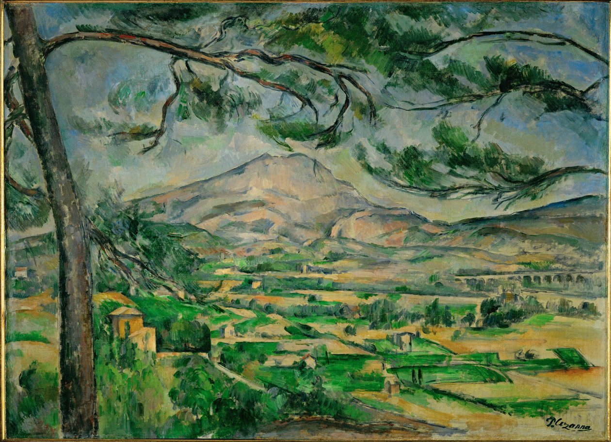 Mont Sainte-Victoire alkotó: Paul Cézanne
