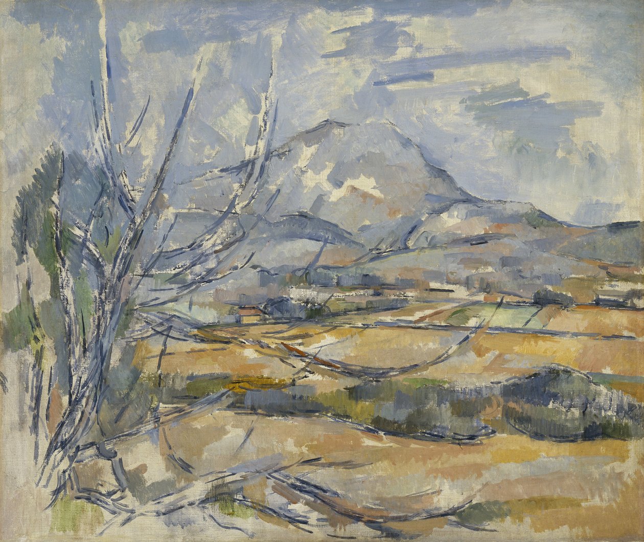 Sainte-Victoire hegység alkotó: Paul Cézanne