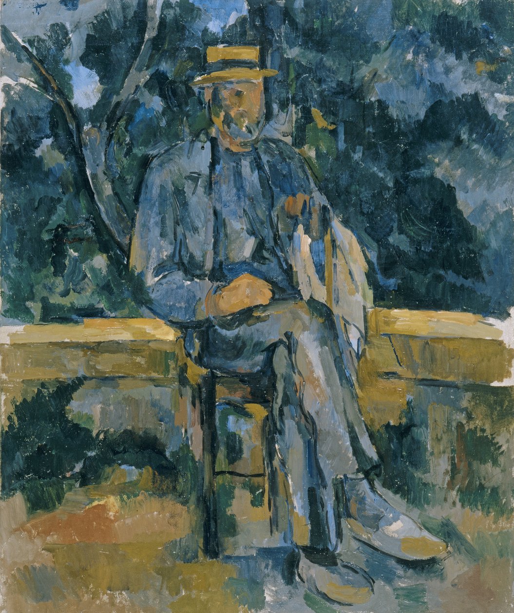 Egy paraszt portréja alkotó: Paul Cézanne