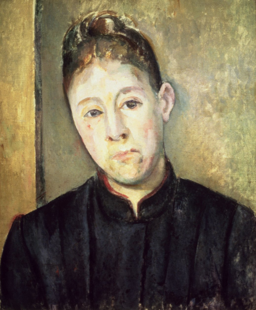 Madame Cezanne portréja, 1885 alkotó: Paul Cézanne