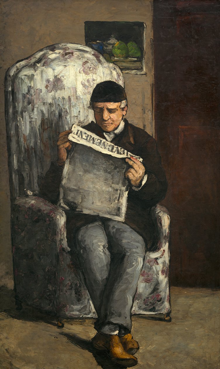 Louis-Auguste Cézanne portréja alkotó: Paul Cézanne