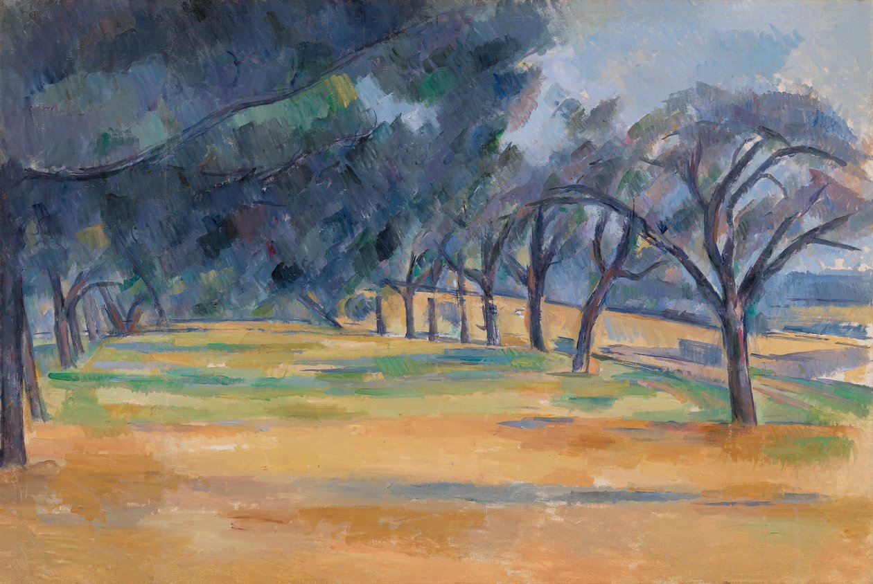 The Allee at Marines, 1898 alkotó: Paul Cézanne