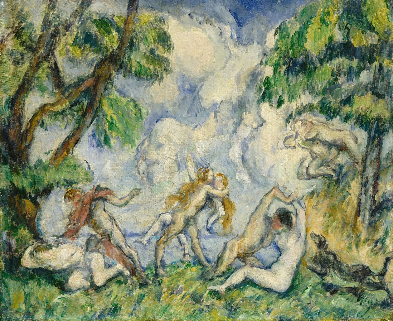 A szerelem csatája, c. 1880 alkotó: Paul Cézanne