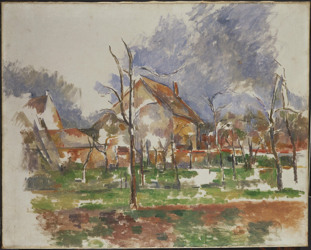 Téli táj, Giverny alkotó: Paul Cézanne