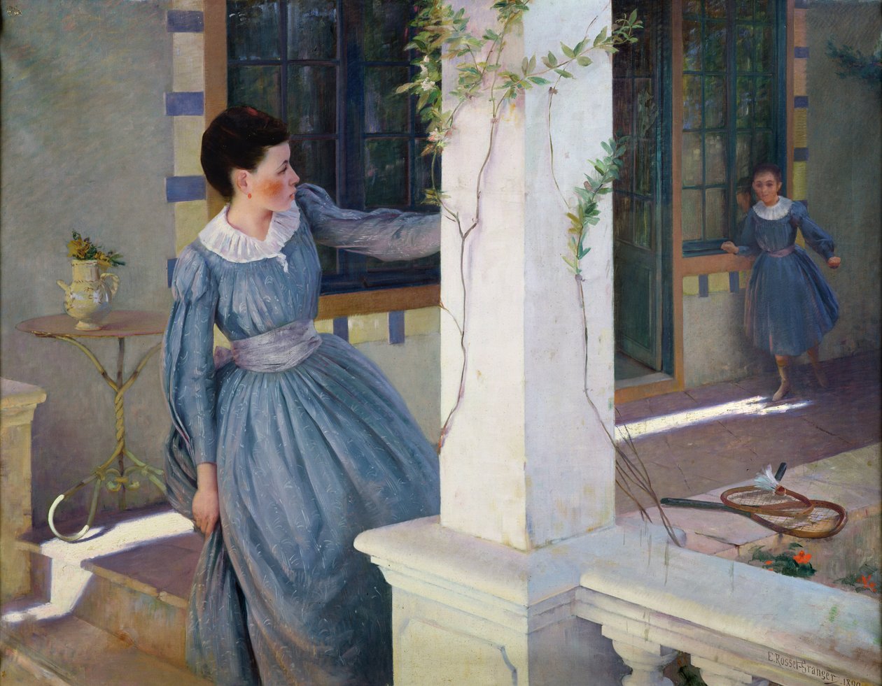 Bújócska, 1890 alkotó: Paul Edouard Rosset Granger