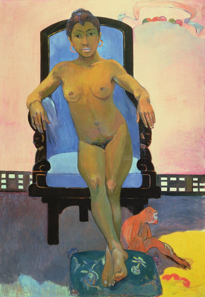 A jávai Anna, 1893-94 alkotó: Paul Gauguin
