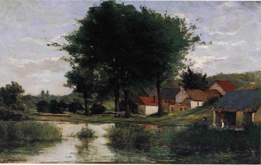 Őszi táj alkotó: Paul Gauguin
