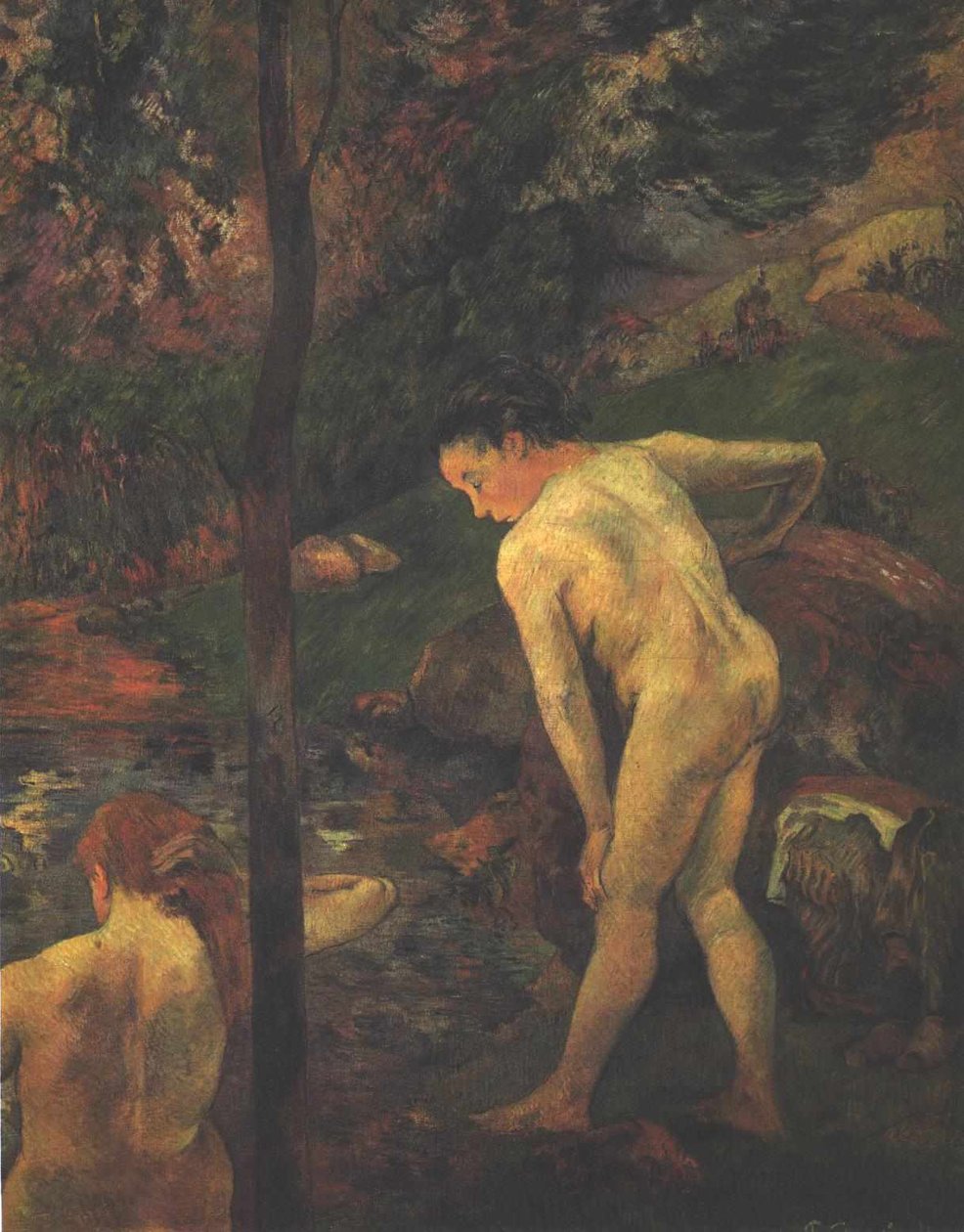 Fürdés alkotó: Paul Gauguin