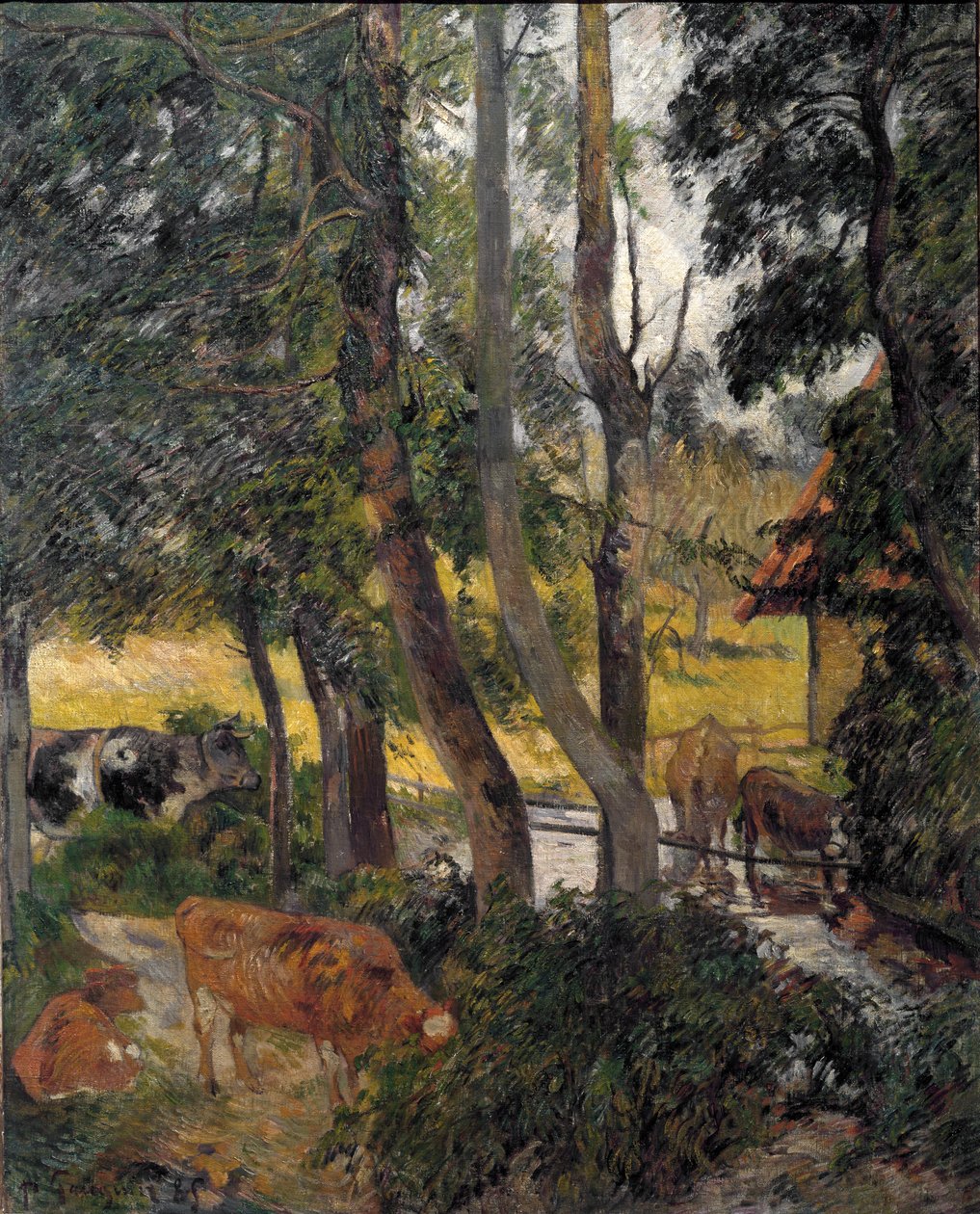 Breton táj, 1885 alkotó: Paul Gauguin
