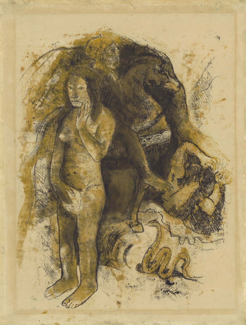 Éva (A rémálom) alkotó: Paul Gauguin