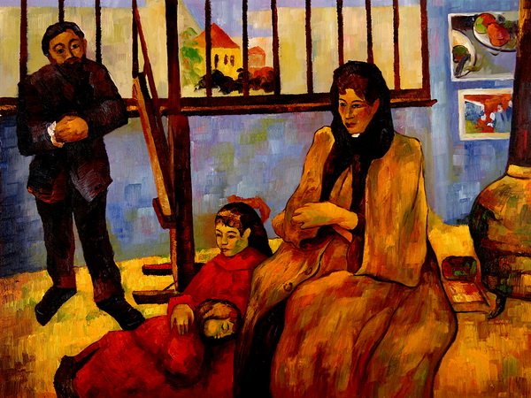 Schuffenegger család alkotó: Paul Gauguin