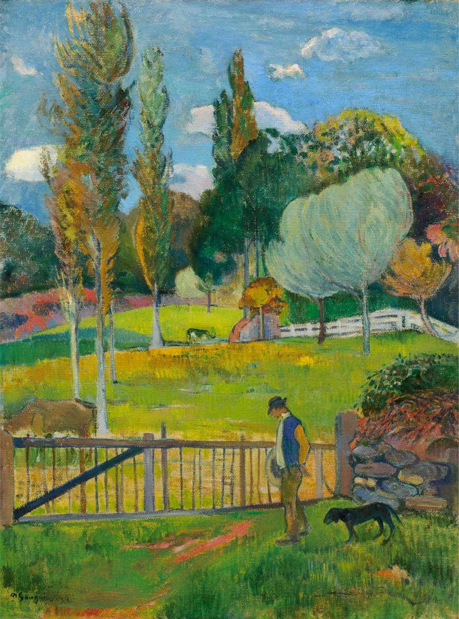 Tájkép alkotó: Paul Gauguin