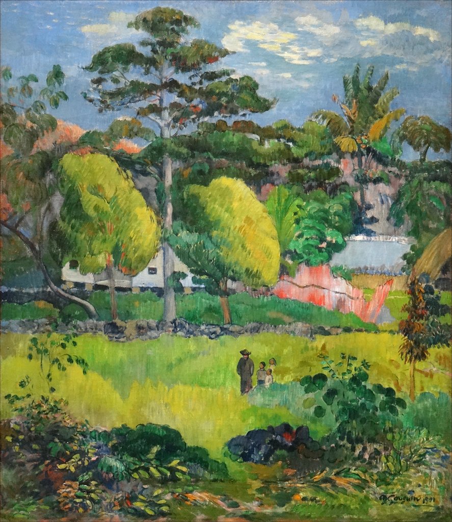 Tájkép alkotó: Paul Gauguin