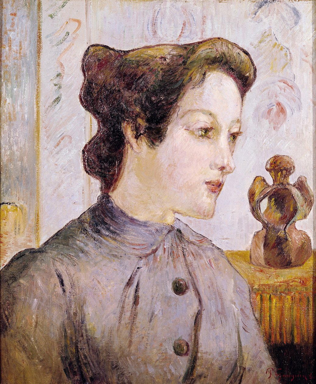 Fiatal nő portréja, 1886 alkotó: Paul Gauguin
