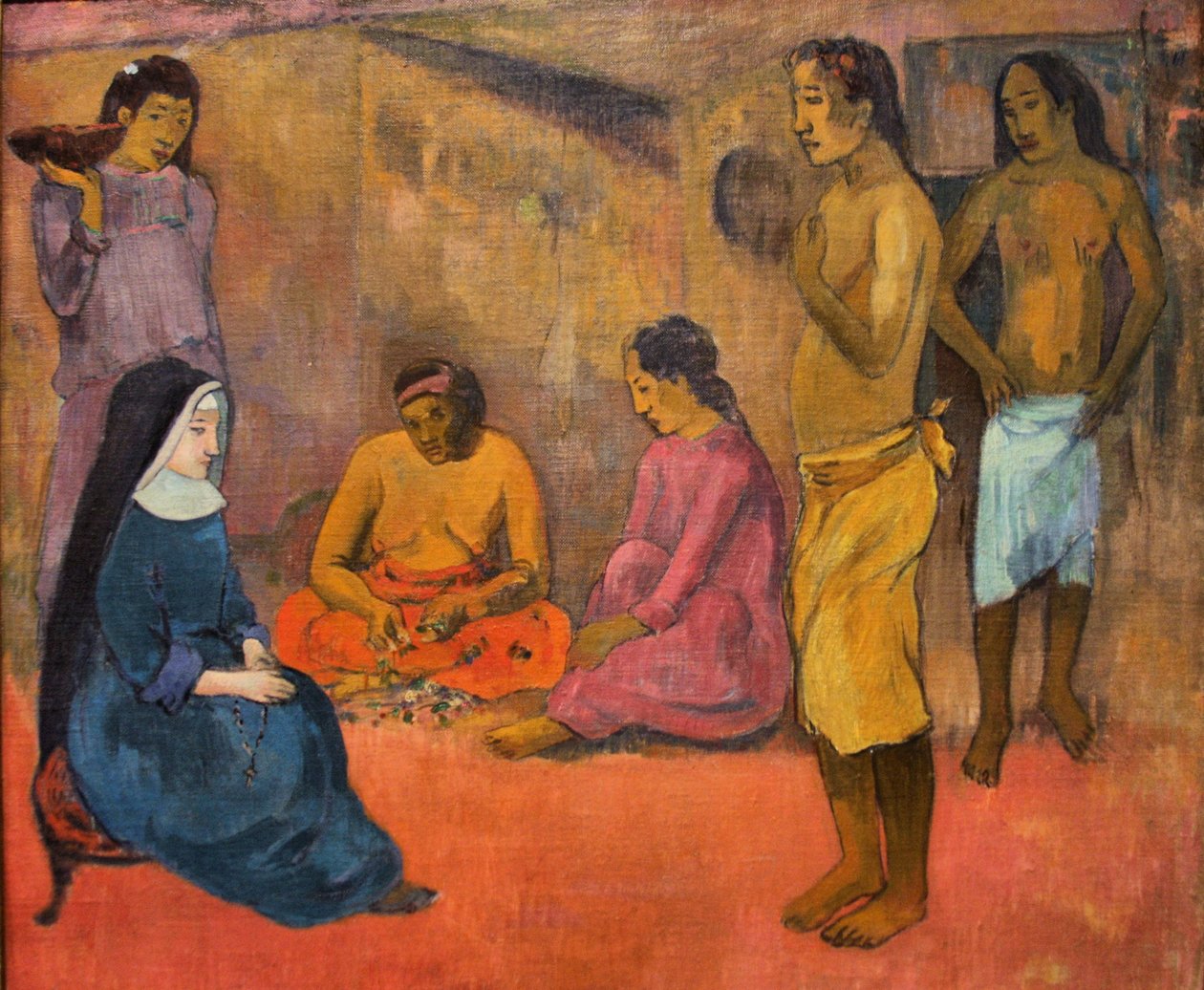 Jótékonysági nővér alkotó: Paul Gauguin