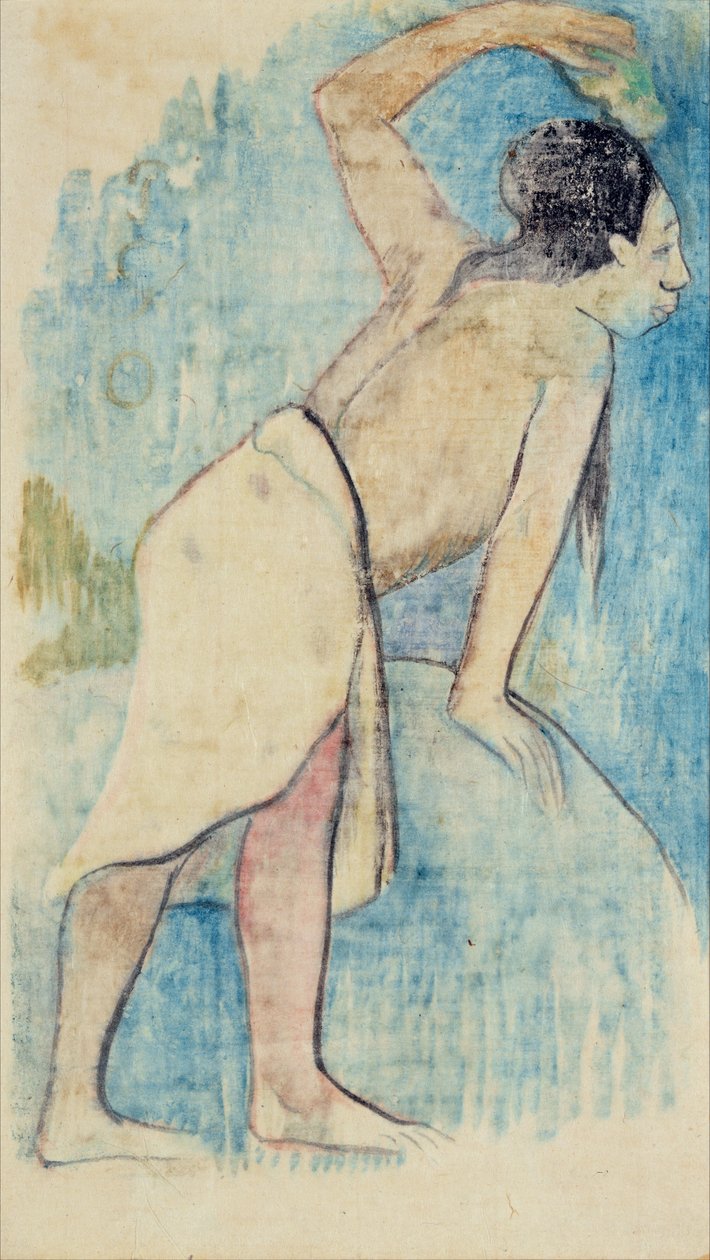 Tahiti, 1893 (monotípia) alkotó: Paul Gauguin