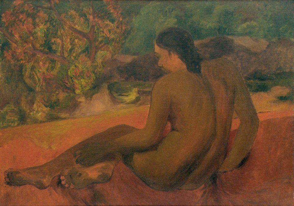 Tahiti lány alkotó: Paul Gauguin