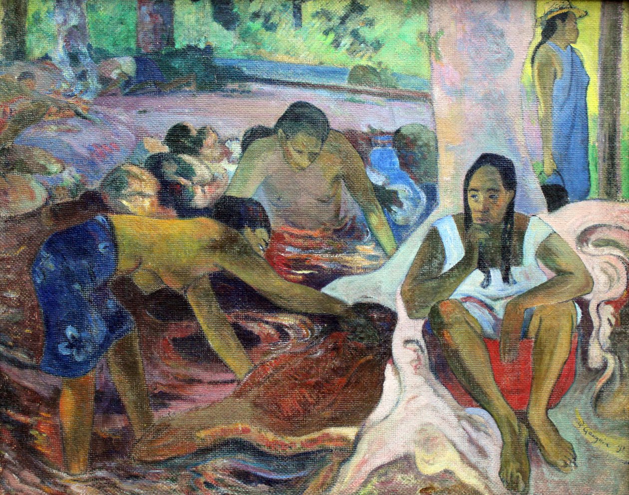 Tahiti halásznők alkotó: Paul Gauguin