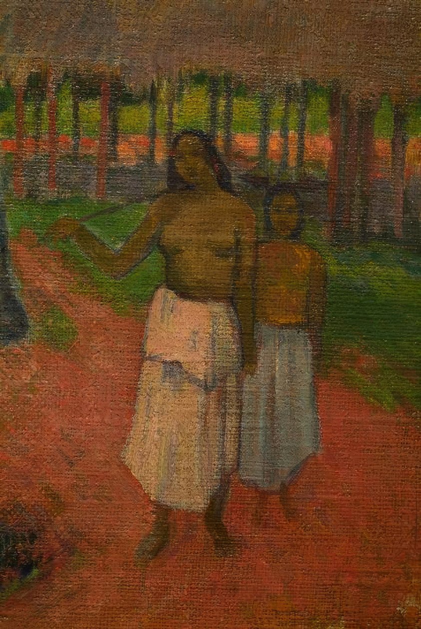 Tahitisches Idyll alkotó: Paul Gauguin