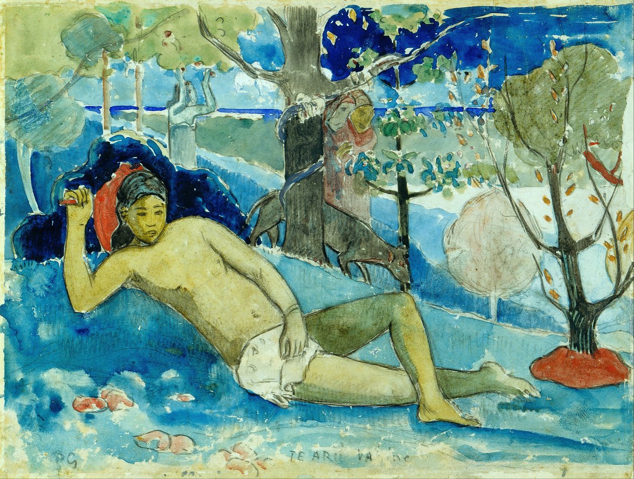 Te arii vahine (A szépség királynője vagy A nemes királynő) alkotó: Paul Gauguin