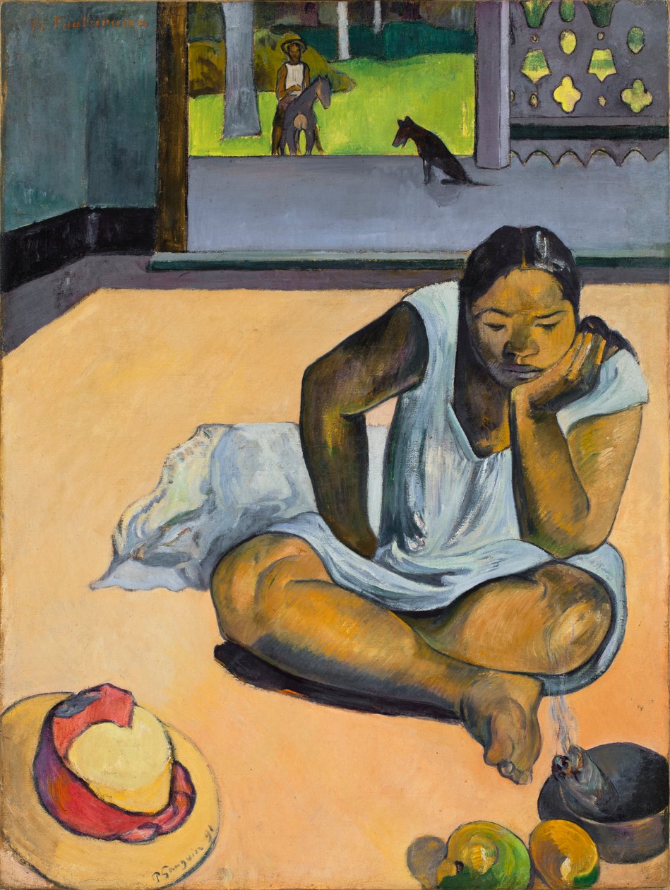 A merengő nő, 1891 alkotó: Paul Gauguin