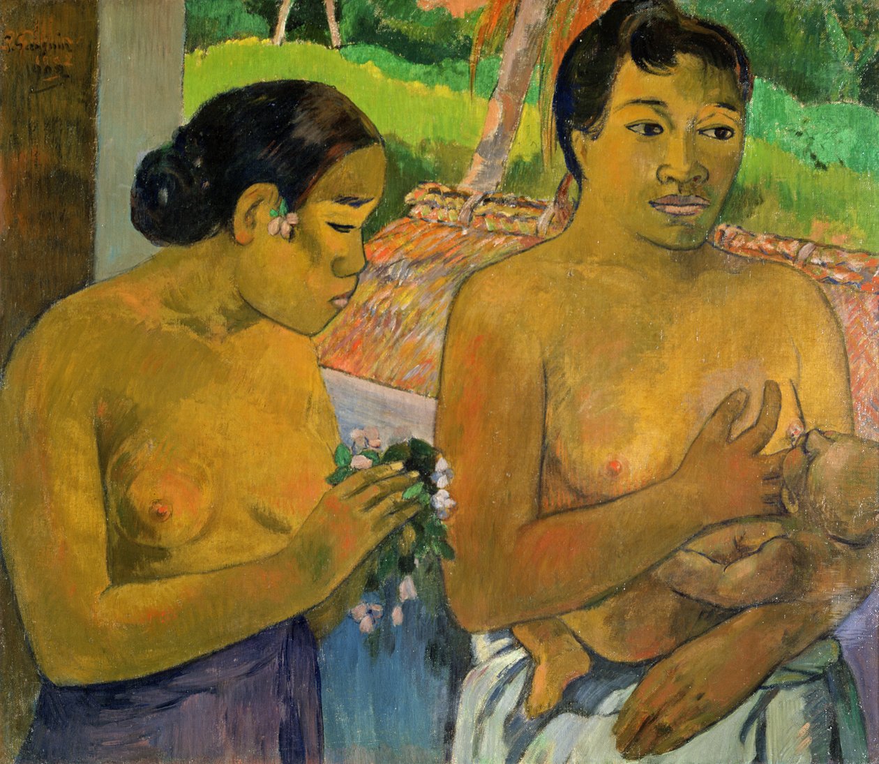A felajánlás, 1902 alkotó: Paul Gauguin