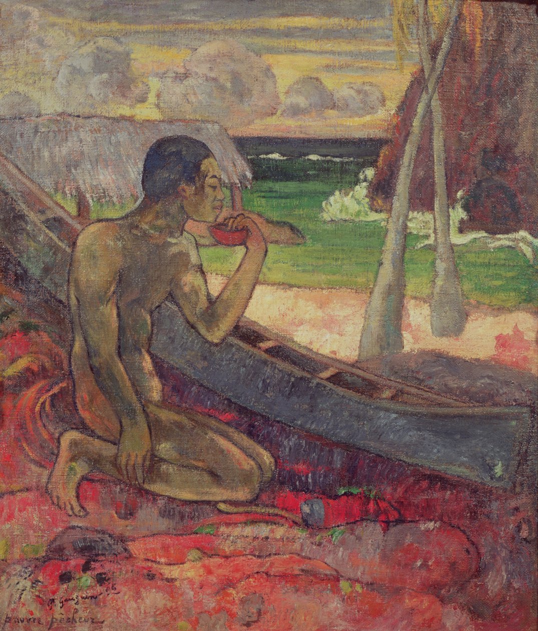 A szegény halász, 1896 alkotó: Paul Gauguin