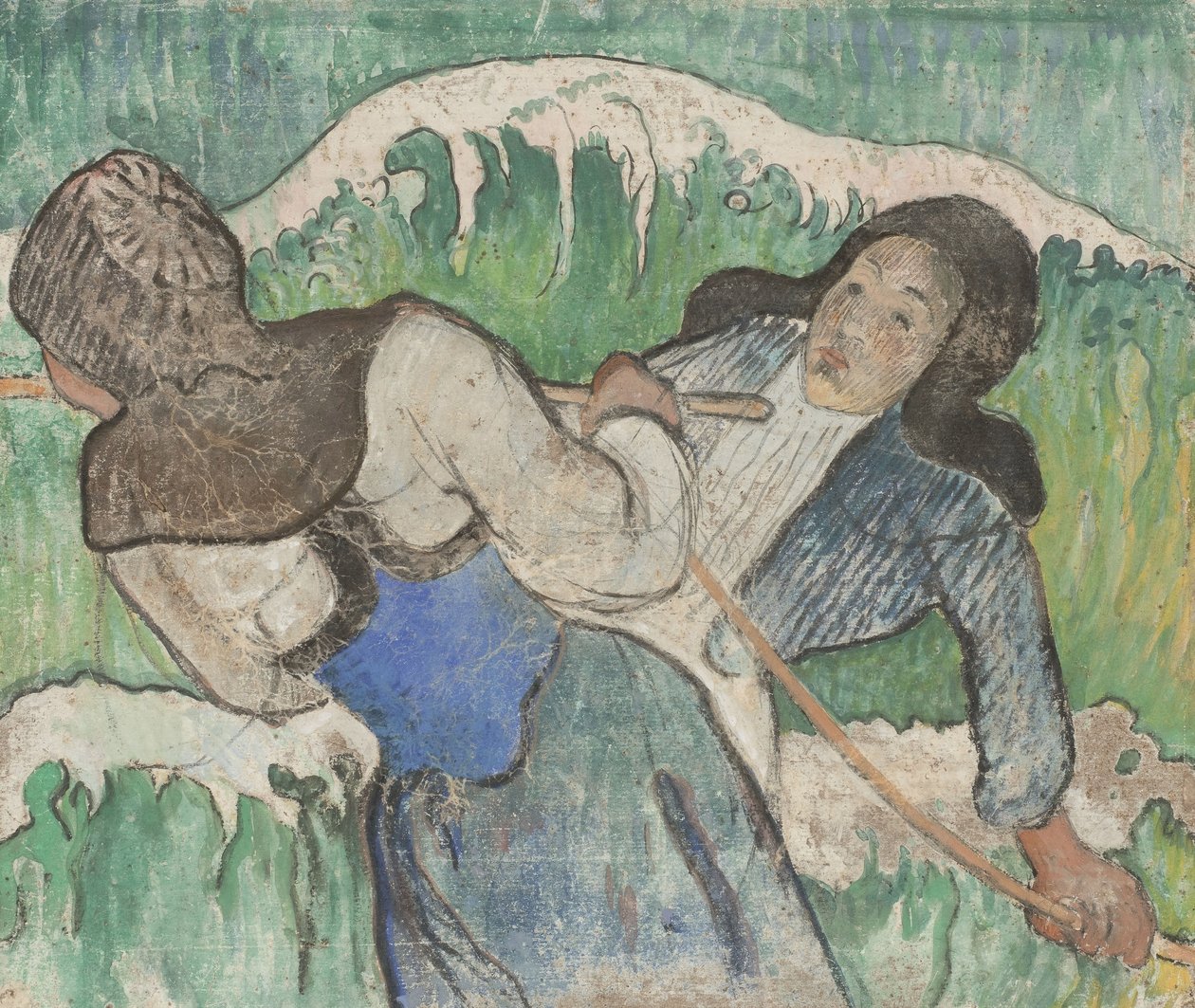 A hínárgyűjtők alkotó: Paul Gauguin