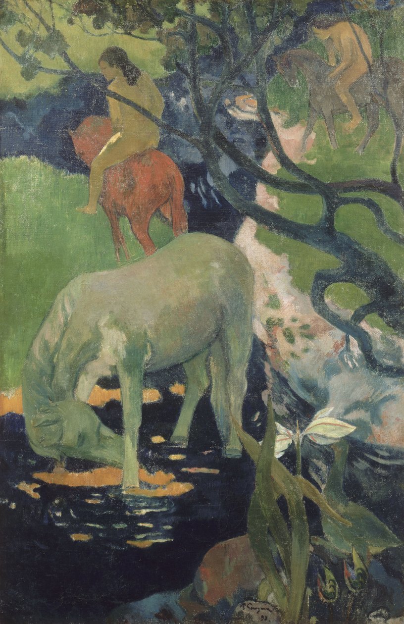 A fehér ló alkotó: Paul Gauguin