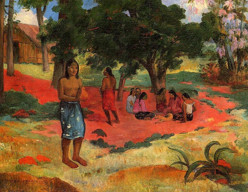Suttogott szavak alkotó: Paul Gauguin