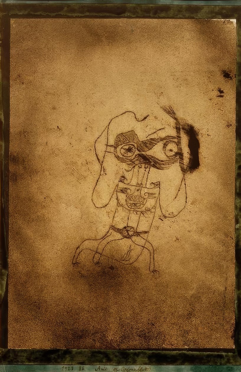 Ami (egy emléklap) alkotó: Paul Klee