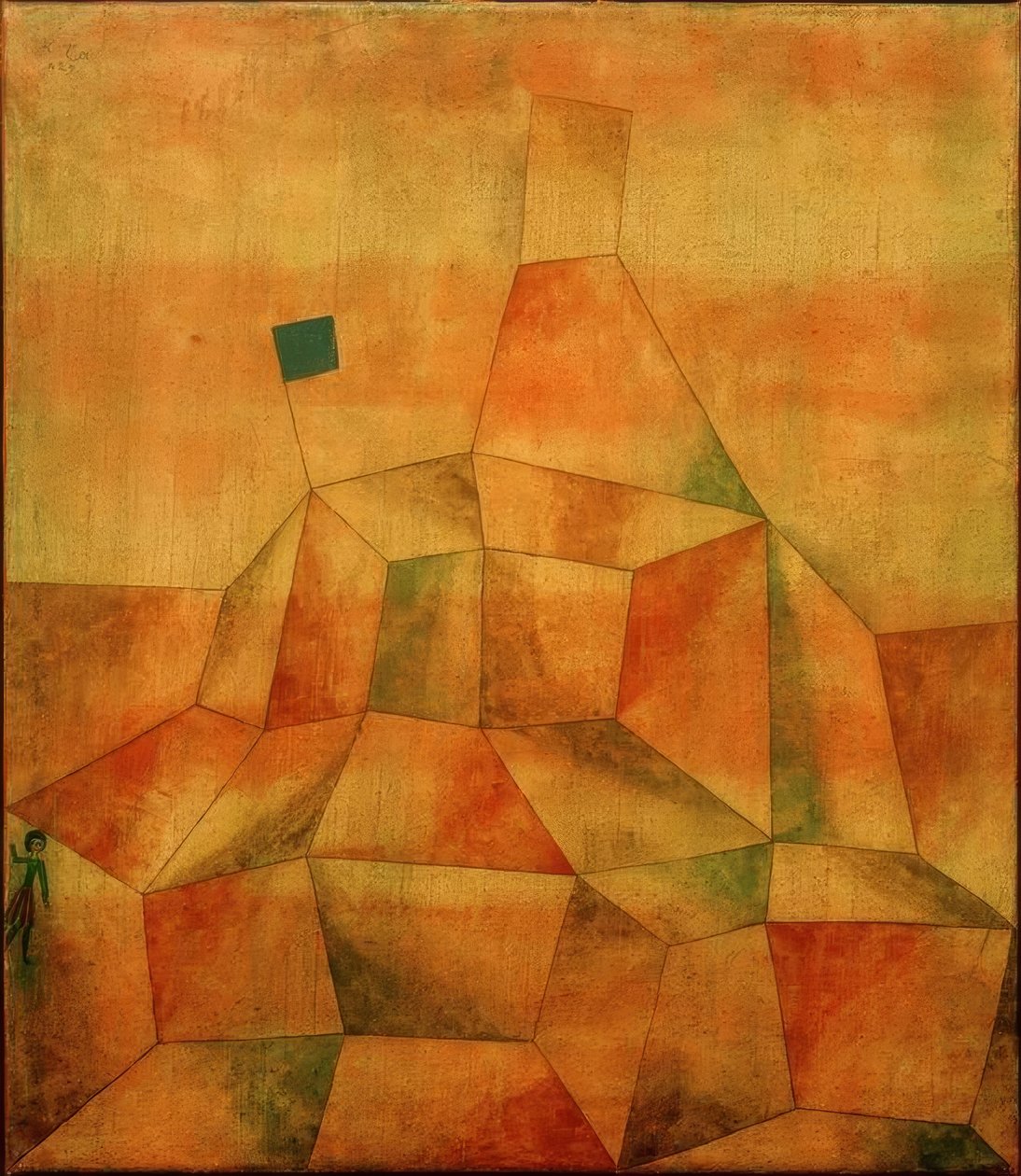 Burghügel alkotó: Paul Klee