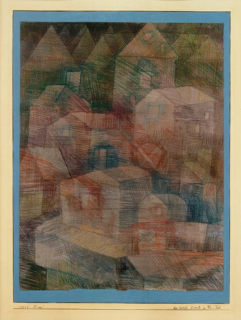 Az utolsó falu a Ph.-völgyben alkotó: Paul Klee