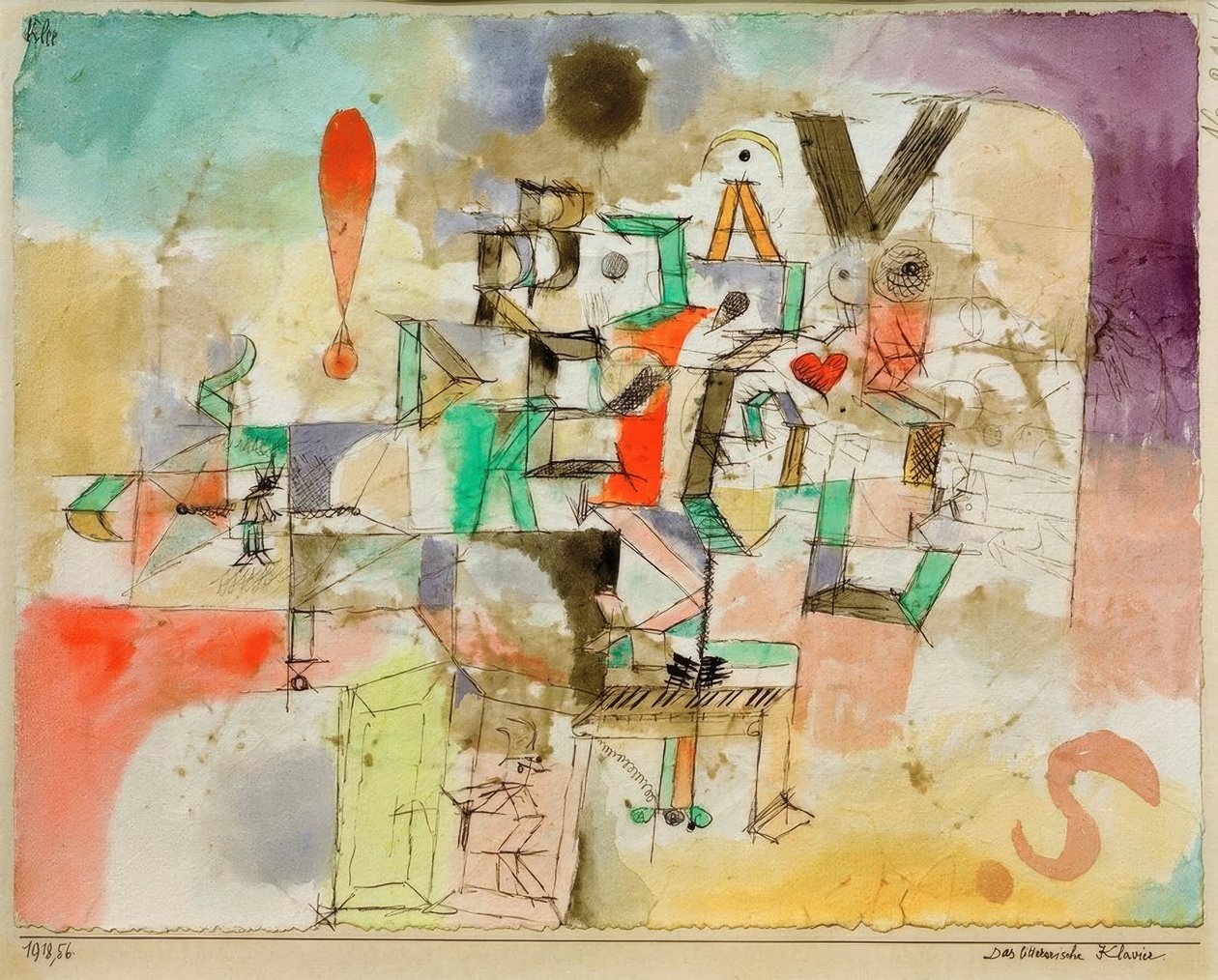 Az irodalmi zongora alkotó: Paul Klee