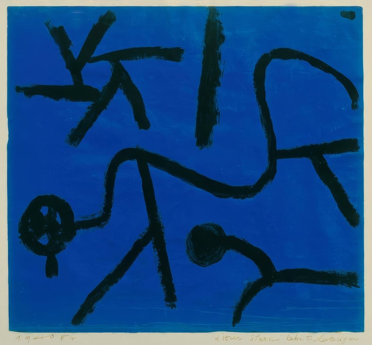 Ez a csillag meghajolni tanít alkotó: Paul Klee