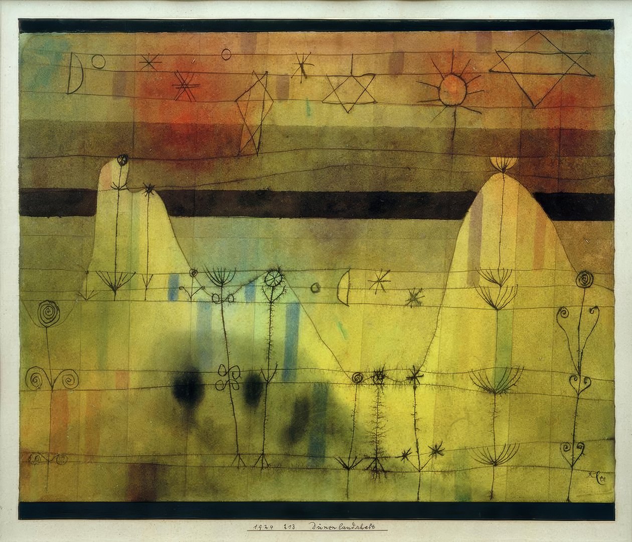 Dűne táj alkotó: Paul Klee