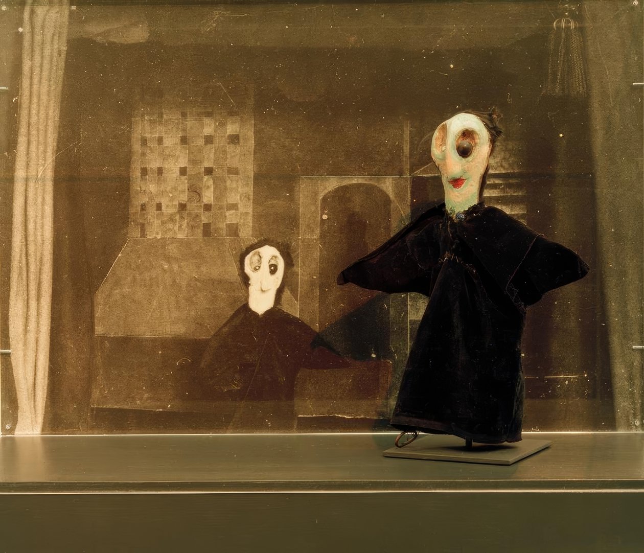 Handpuppe Emmy Scheyer – Galka alkotó: Paul Klee