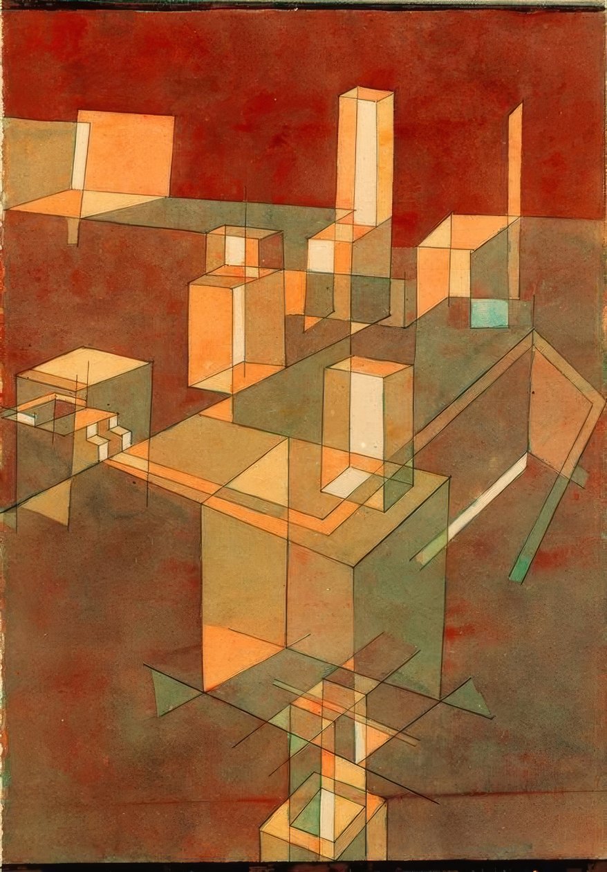 olasz város alkotó: Paul Klee
