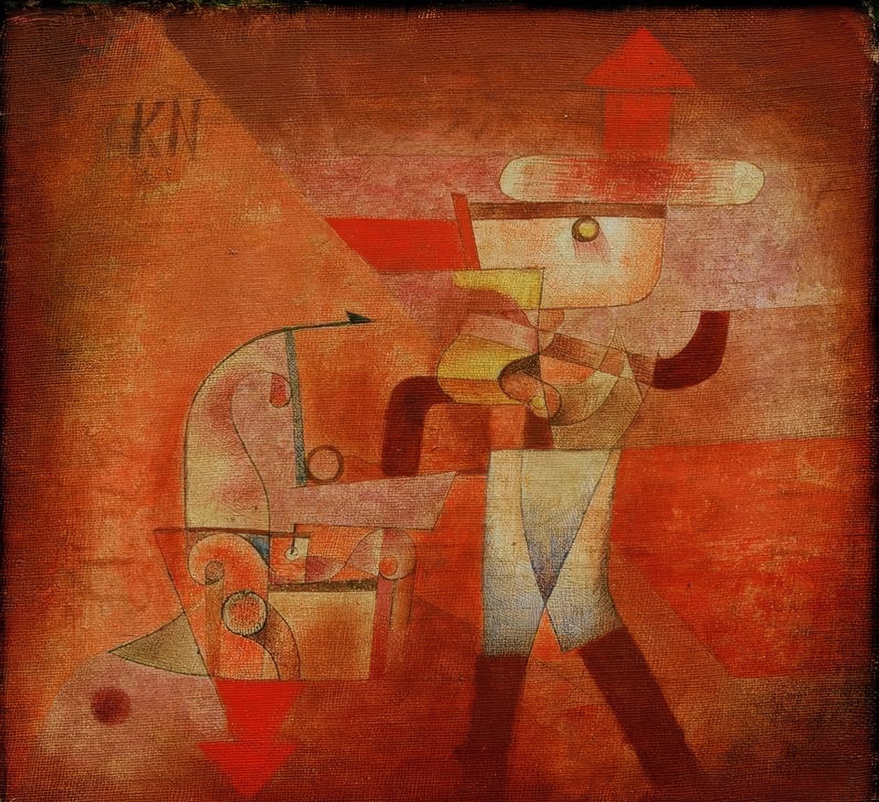 A kovácsban alkotó: Paul Klee