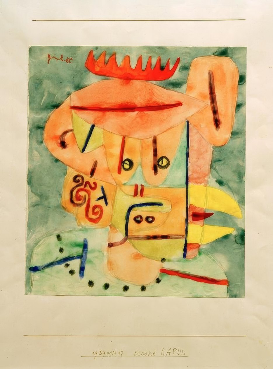 Maske LAPUL alkotó: Paul Klee