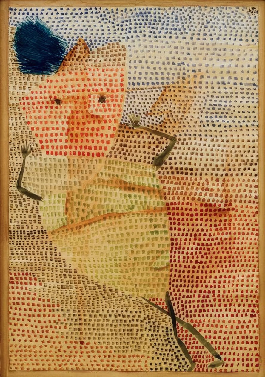 Laus maszk alkotó: Paul Klee