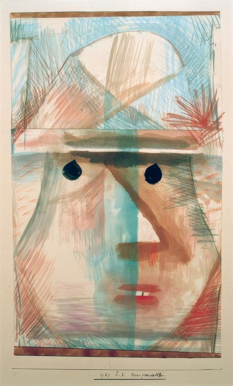 Maszk komikus öreg alkotó: Paul Klee