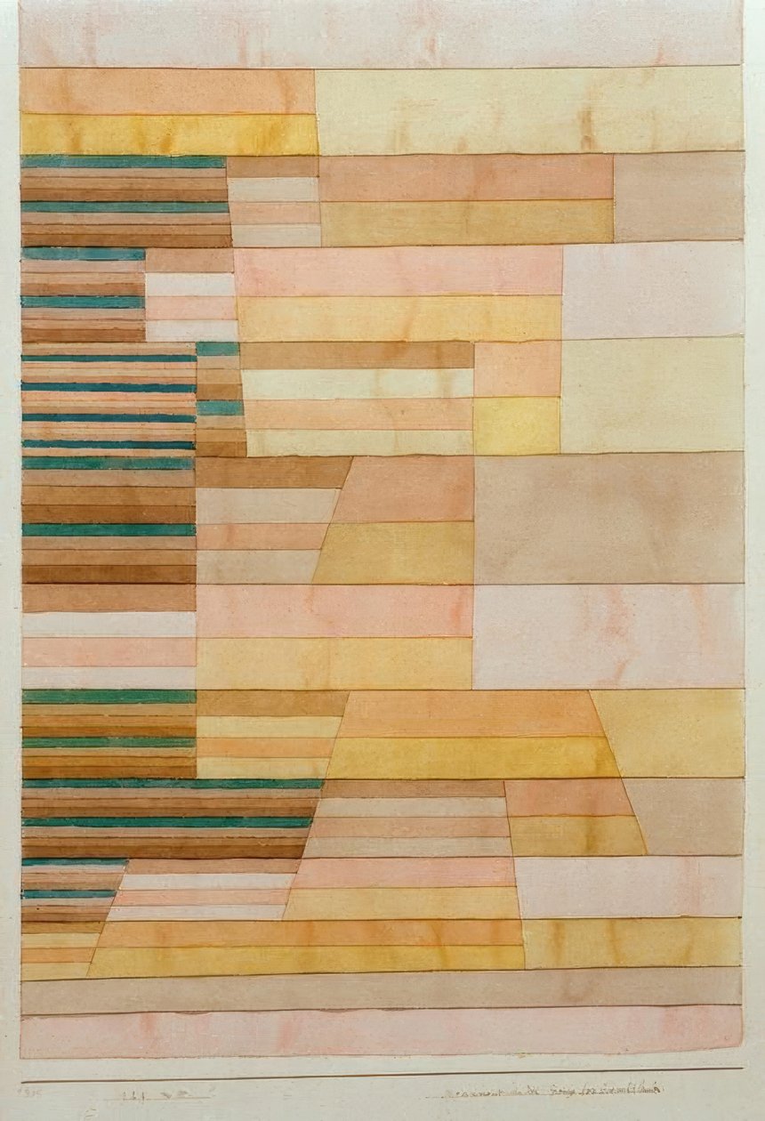 Emlékmű a Gyümölcsföld határán alkotó: Paul Klee